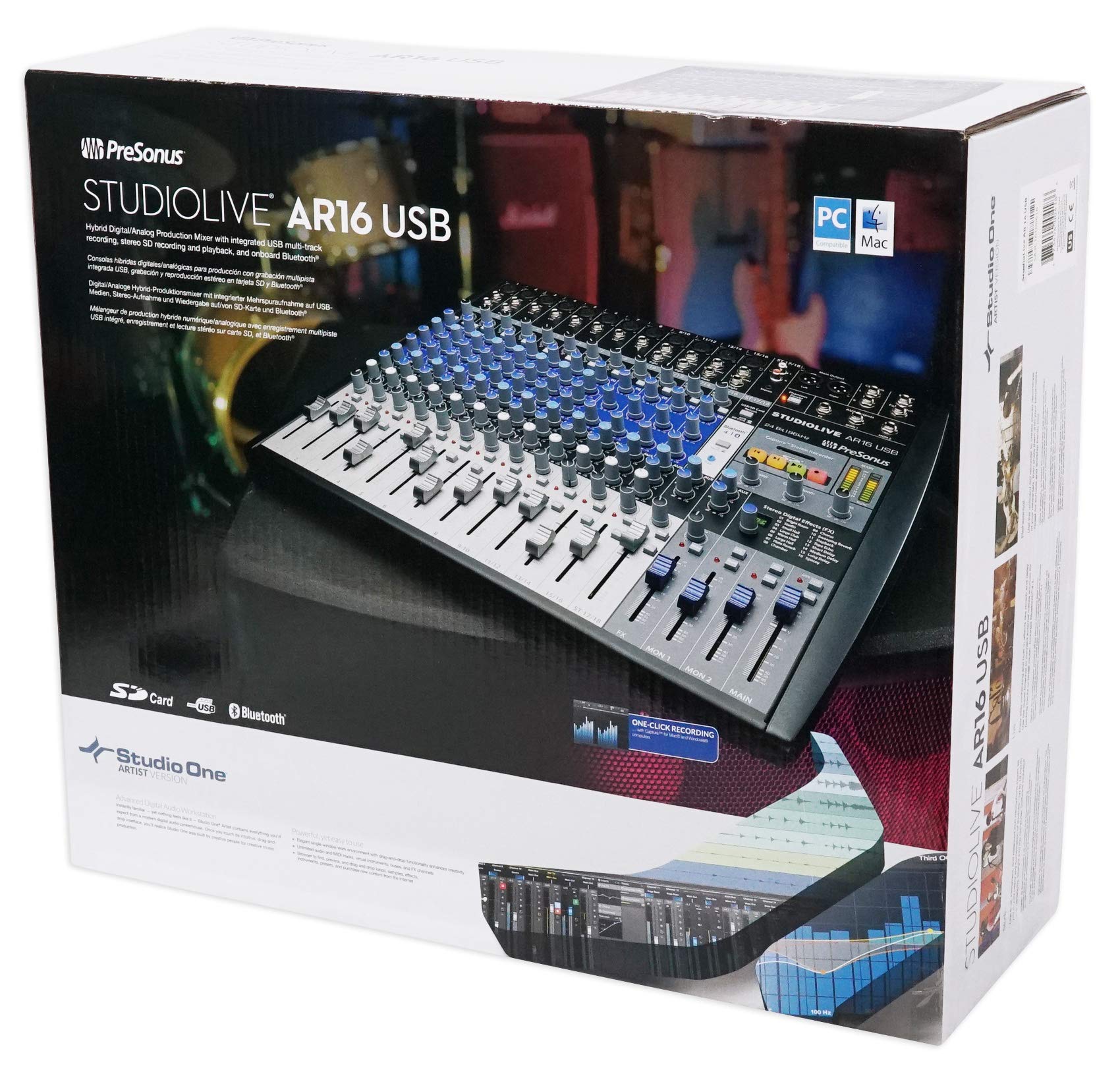 Presonus Studiolive AR16 18-Ch. Soundboard - Mezclador de consola